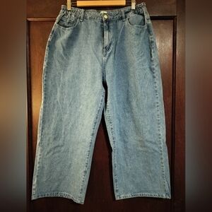 Classic Blue Straight Leg Women's Jeans